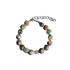 Dragon's Blood - Chalcedony Bracelet