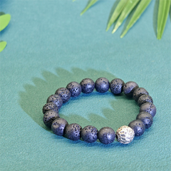 Dark Galaxy - Volcanic Rock Bracelet