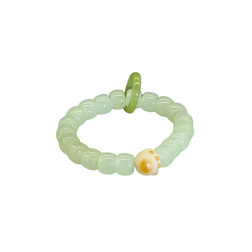 White Tea - Jade Bodhi Bracelet