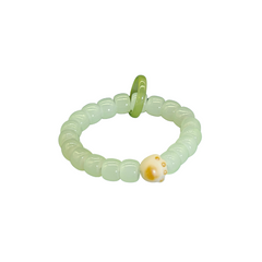 White Tea - Jade Bodhi Bracelet