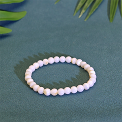 White Dew - Natural White Lip Shell Bracelet