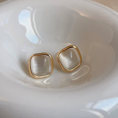 Honey Sugar - Opal-like Acrylic Earring