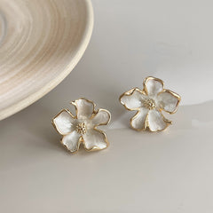 Champagne Pear Blossom - Resin Earring