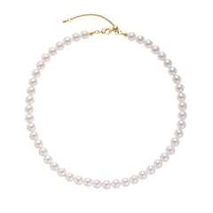 White Spray - Pearl Necklace